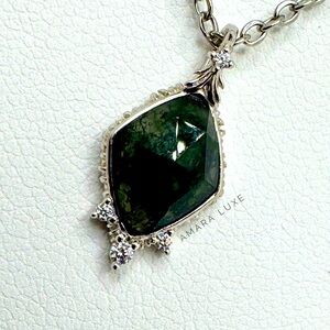 Moss Agate Necklace